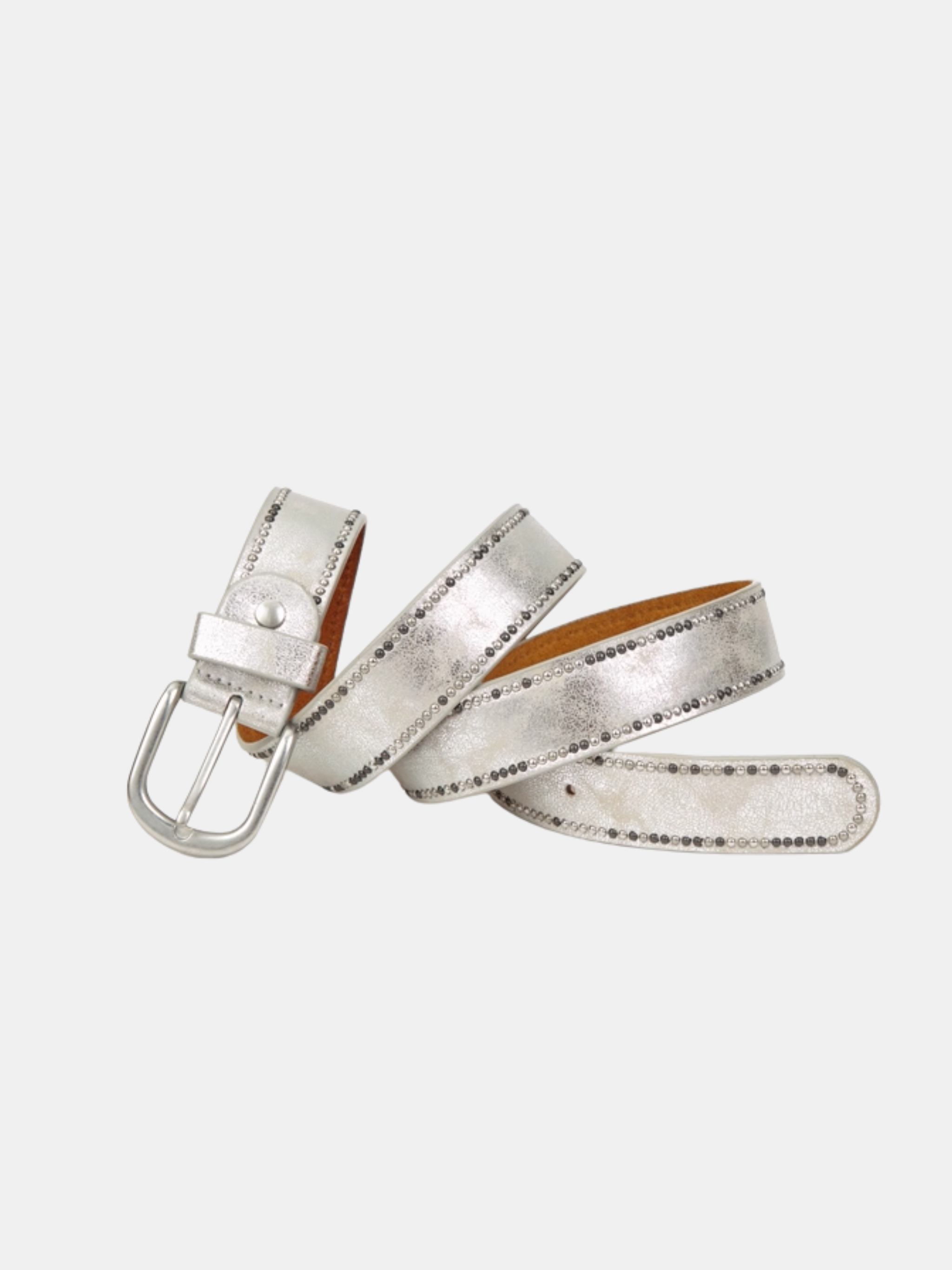 Studded Leather Belt