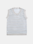 Sleeveless Knitted T-Shirt