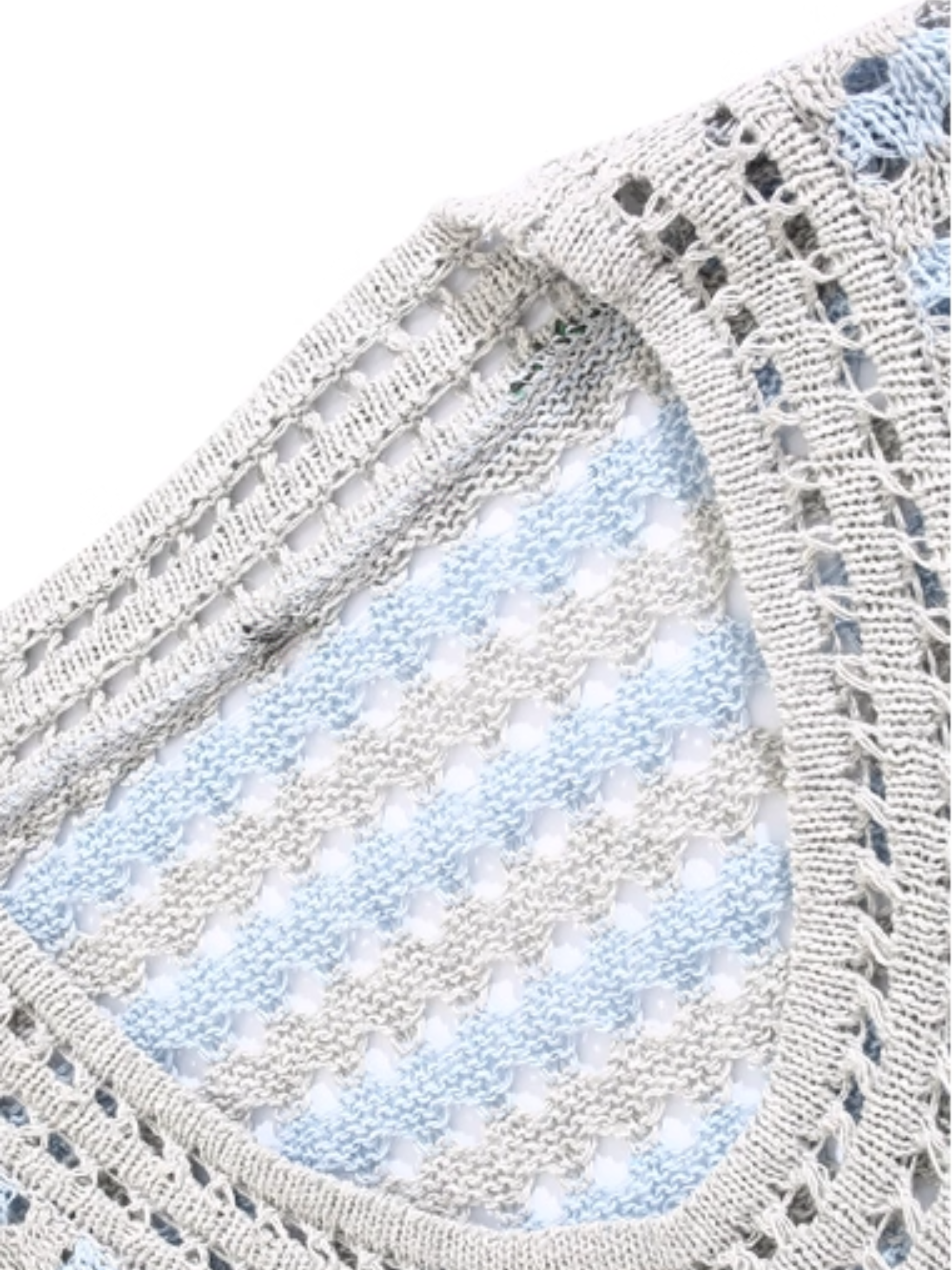Sleeveless Knitted T-Shirt