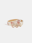 Rhinestone Butterfly Belt