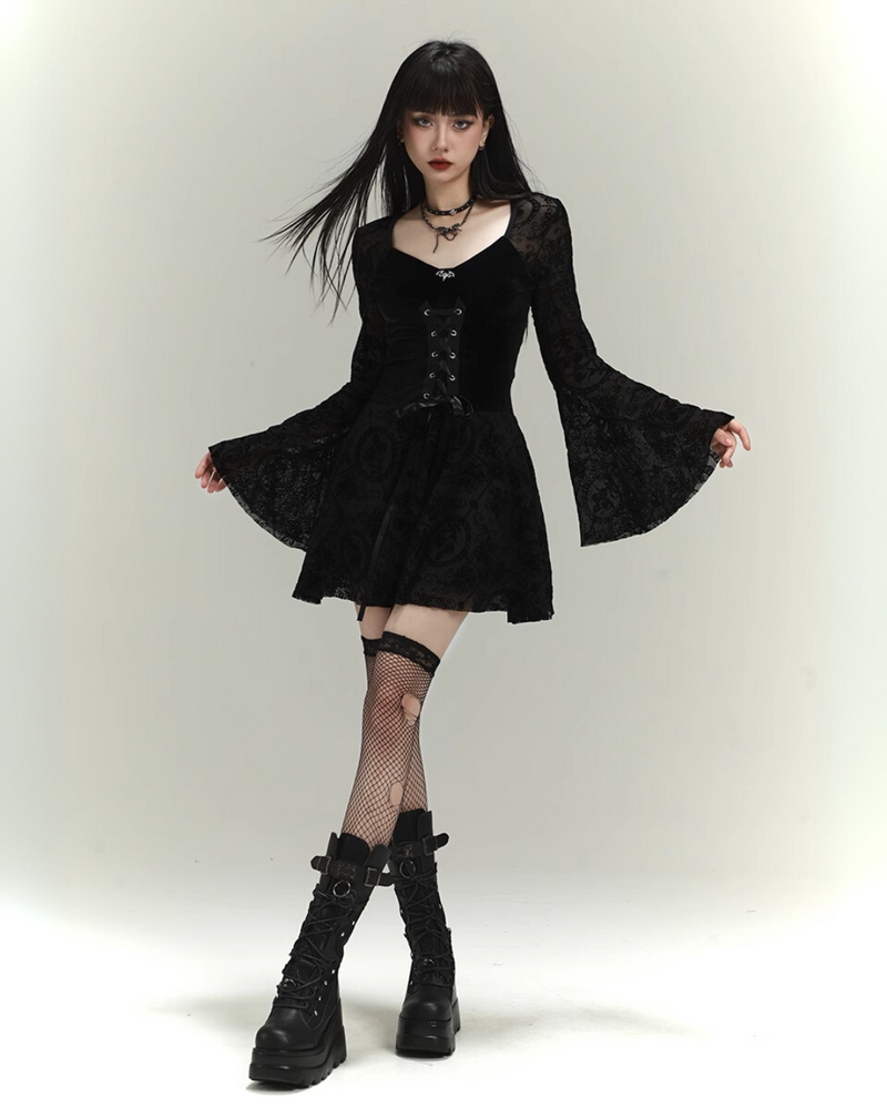 Girl Black Dress